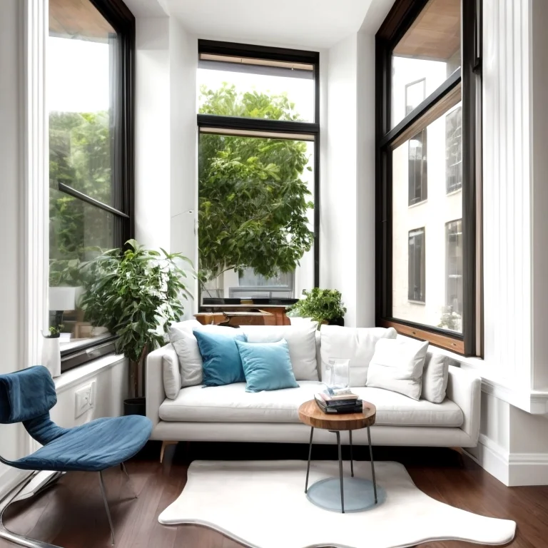 Curated apartment interior